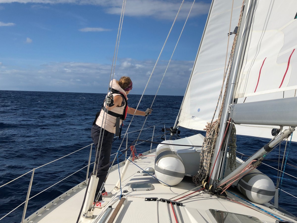 Erster Ausbildungstörn Palermo-Cagliari